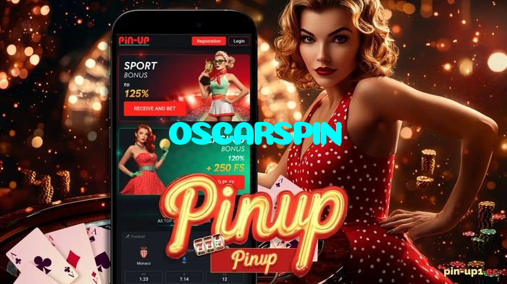 OSCARSPIN casino presented on mobile device in Pakistan with slots and live games